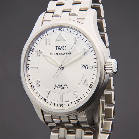 iwc schaffhausen mark xv automatic price|IWC Pilot's Watch Mark XV • IW3253.